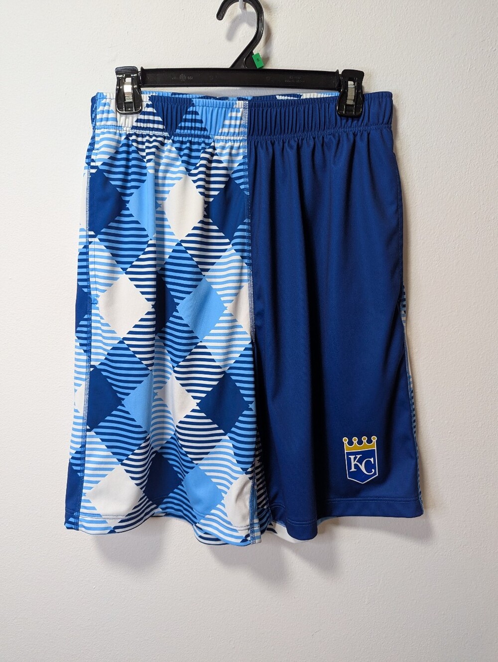 Loudmouth K. C. Royals MLB Argyle Golf Shorts